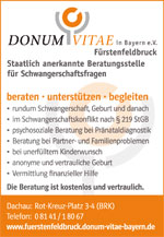 Anzeigengestaltung Donum Vitae