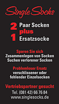 Anzeigengestaltung SingleSocks