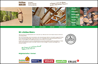 website holzbau maier altomnster hohenzell