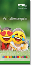 Flyer IITR Verhaltensregeln Kinderbetreuung